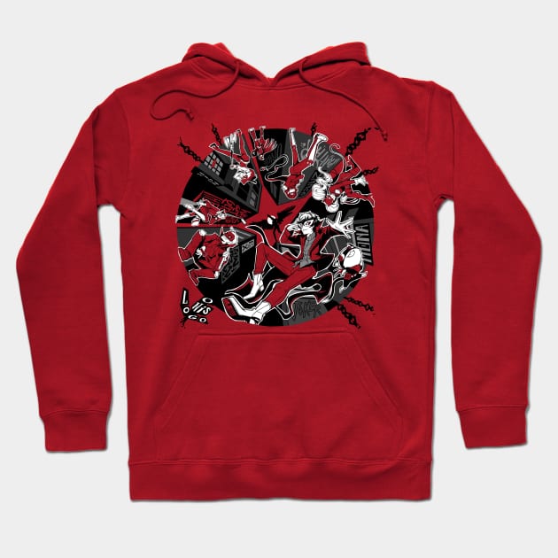 Persona 5 - Take your Heart Hoodie by Onislogo